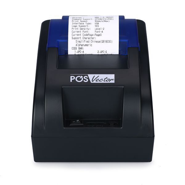 Чековий принтер POS Vector PS-H58W чекодрук на 58 мм для бездротового друку (USB, Wi-Fi) PS-H58W фото