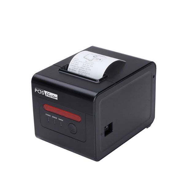 Кухонный принтер чеков POS Vector на 80/58 мм для беспроводной печати (USB, LAN, Wi-Fi) PS-H801UCLW фото